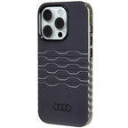 Audi IML MagSafe dėklas iPhone 15 Pro – juodas