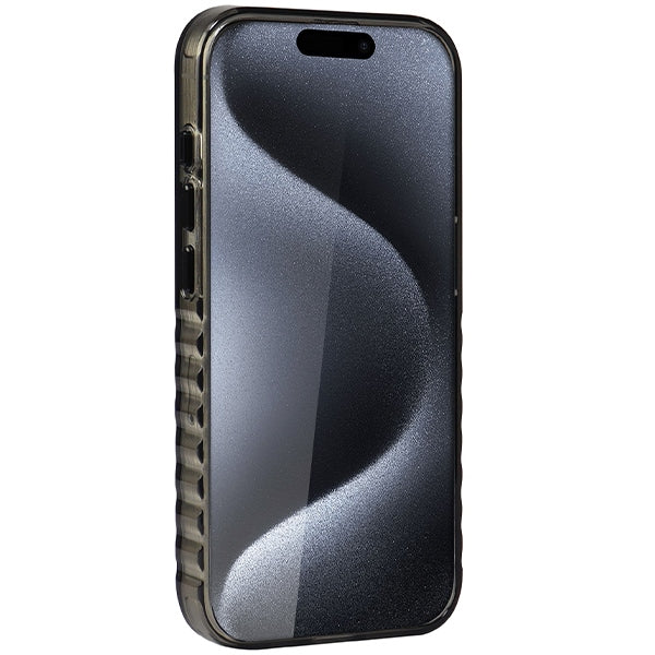 Audi IML MagSafe dėklas iPhone 15 Pro – juodas