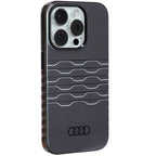 Audi IML MagSafe dėklas iPhone 15 Pro – juodas