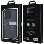 Audi IML MagSafe dėklas iPhone 15 Pro – juodas