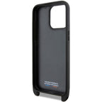 BMW M Edition Carbon Tricolor dėklas iPhone 15 Pro – juodas