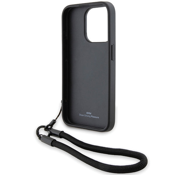 BMW odinis dėklas iPhone 15 Pro – juodas