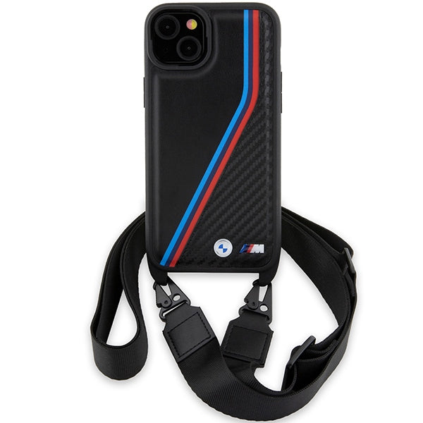 BMW M Edition dėklas iPhone 15 Plus/14 Plus – juodas