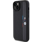 BMW odinis dėklas iPhone 15 Plus / 14 Plus – juodas
