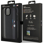 BMW odinis dėklas iPhone 15 Plus / 14 Plus – juodas