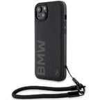 BMW odinis dėklas iPhone 15 Plus / 14 Plus – juodas -- iPhone 15 Plus