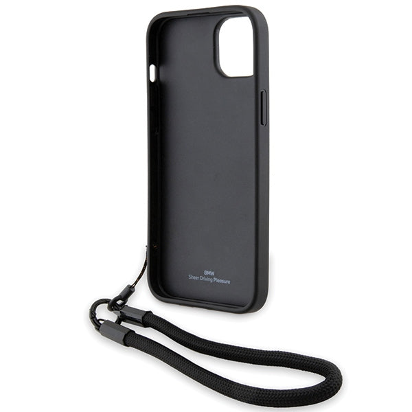 BMW odinis dėklas iPhone 15 Plus / 14 Plus – juodas -- iPhone 15 Plus