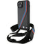 BMW M Carbon Tricolor dėklas iPhone 15/14/13 – juodas