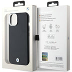 BMW MagSafe dėklas iPhone 14/15/13 6.1 – juodas