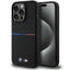 BMW M MagSafe silikoninis dėklas iPhone 15 Pro – juodas