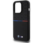 BMW M MagSafe silikoninis dėklas iPhone 15 Pro – juodas