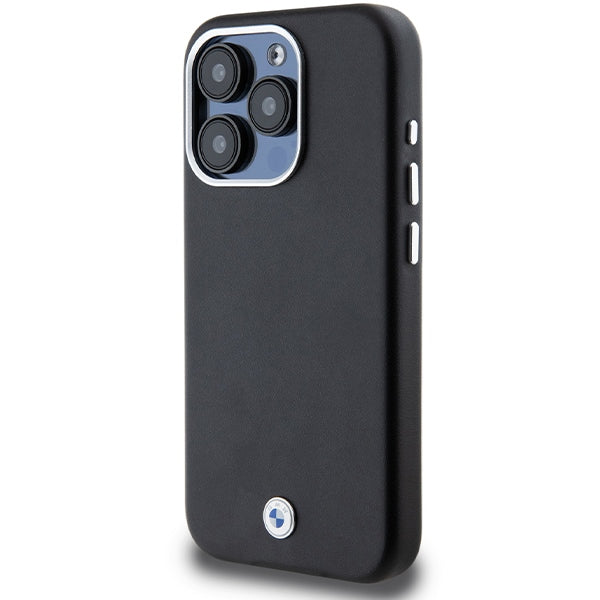 BMW MagSafe dėklas iPhone 15 Pro – juodas