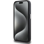 BMW MagSafe dėklas iPhone 15 Pro – juodas