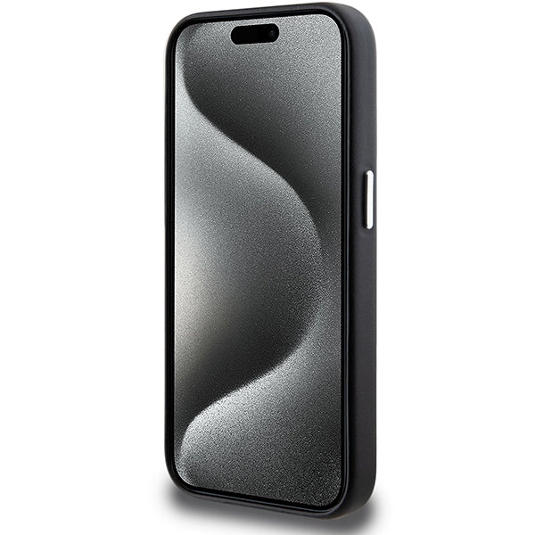 BMW MagSafe dėklas iPhone 15 Pro – juodas