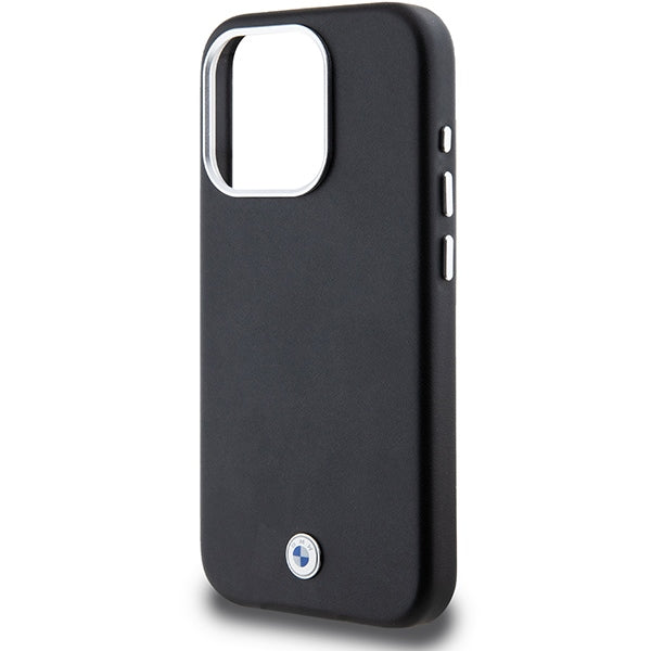 BMW MagSafe dėklas iPhone 15 Pro – juodas
