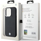 BMW MagSafe dėklas iPhone 15 Pro – juodas