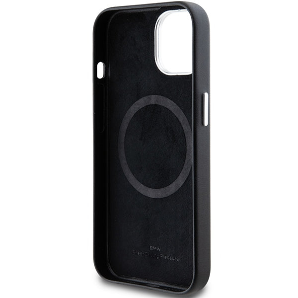 BMW MagSafe dėklas iPhone 15/14/13 – juodas