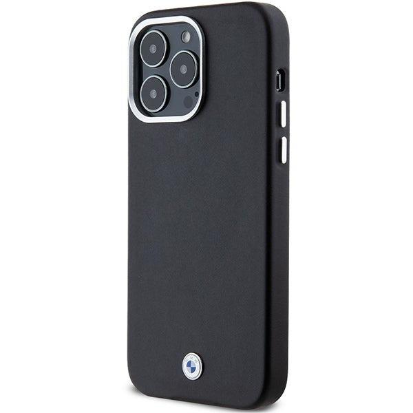 BMW MagSafe dėklas iPhone 15 Pro Max – juodas