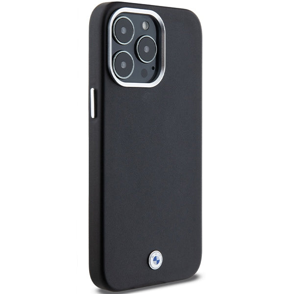 BMW MagSafe dėklas iPhone 15 Pro Max – juodas