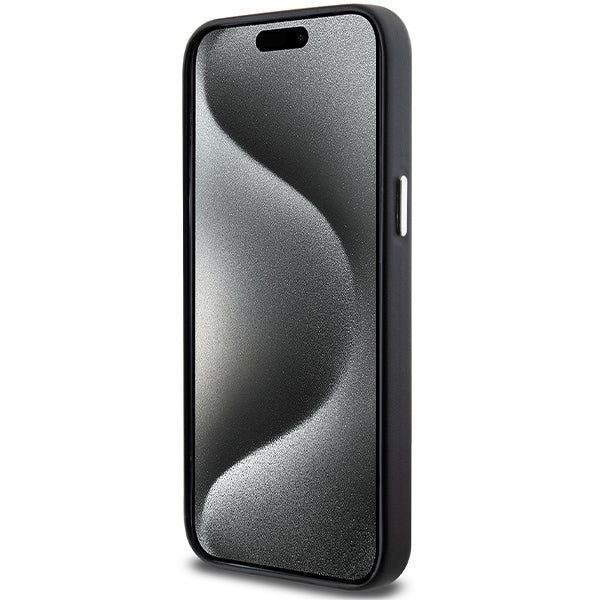 BMW MagSafe dėklas iPhone 15 Pro Max – juodas