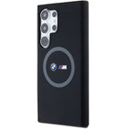 BMW silikoninis MagSafe dėklas Galaxy S24 Ultra – juodas