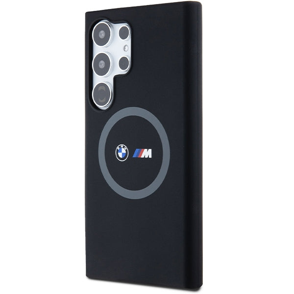 BMW silikoninis MagSafe dėklas Galaxy S24 Ultra – juodas