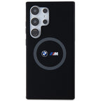BMW silikoninis MagSafe dėklas Galaxy S24 Ultra – juodas