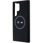BMW silikoninis MagSafe dėklas Galaxy S24 Ultra – juodas