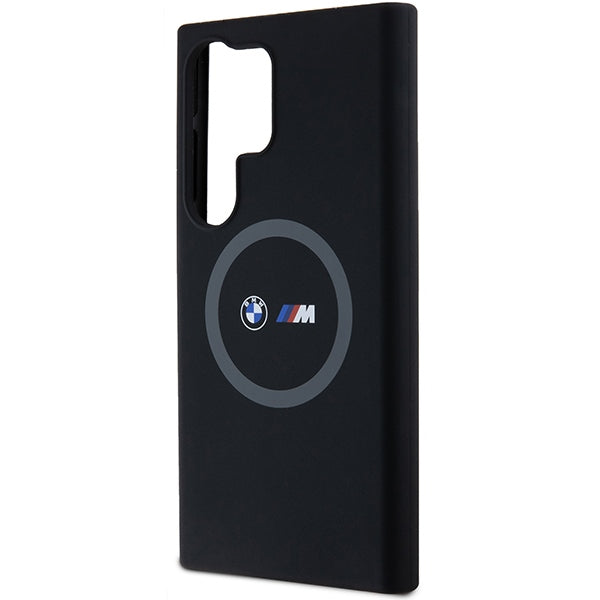 BMW silikoninis MagSafe dėklas Galaxy S24 Ultra – juodas
