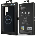 BMW silikoninis MagSafe dėklas Galaxy S24 Ultra – juodas