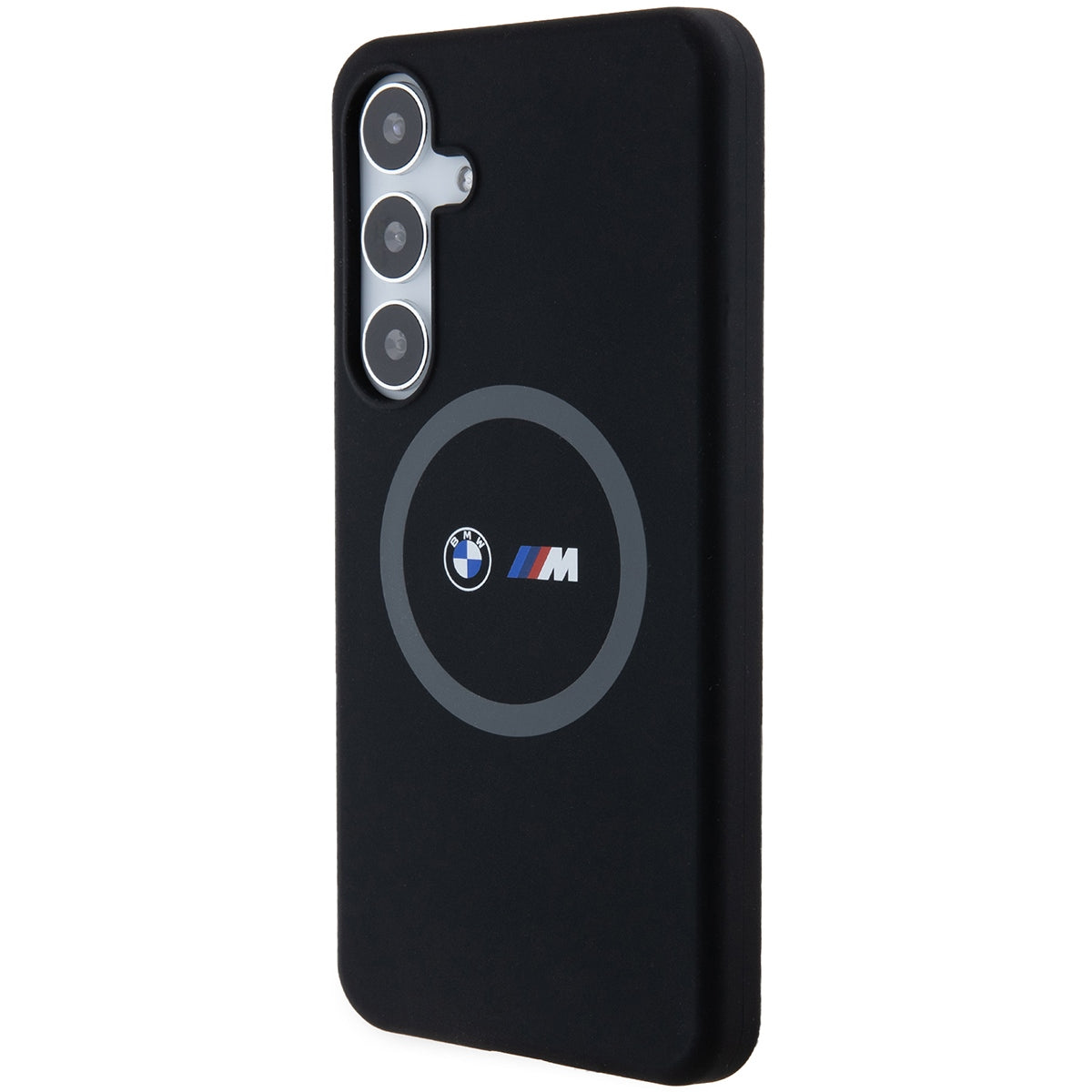 BMW silikoninis MagSafe dėklas Galaxy S24+ – juodas