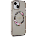 Guess MagSafe dėklas iPhone 15/14/13 6.1 – juodas