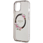 Guess MagSafe dėklas iPhone 15/14/13 6.1 – juodas