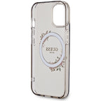 Guess MagSafe dėklas iPhone 15/14/13 6.1 – juodas