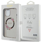 Guess MagSafe dėklas iPhone 15/14/13 6.1 – juodas