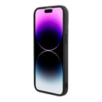 Guess GCube Stripes MagSafe dėklas iPhone 15 Pro Max – juodas -- iPhone 15 Pro Max