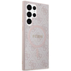 Guess 4G MagSafe dėklas Galaxy S24 Ultra – rudas