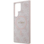 Guess 4G MagSafe dėklas Galaxy S24 Ultra – rudas