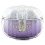 Guess Glitter Gradient TWS ausinės su dėklu – violetinės -- Cell phone cases and covers