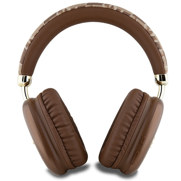 Guess GCube Metallic Script Logo Bluetooth virš ausies ausinės - ruda -- Cell phone cases and covers