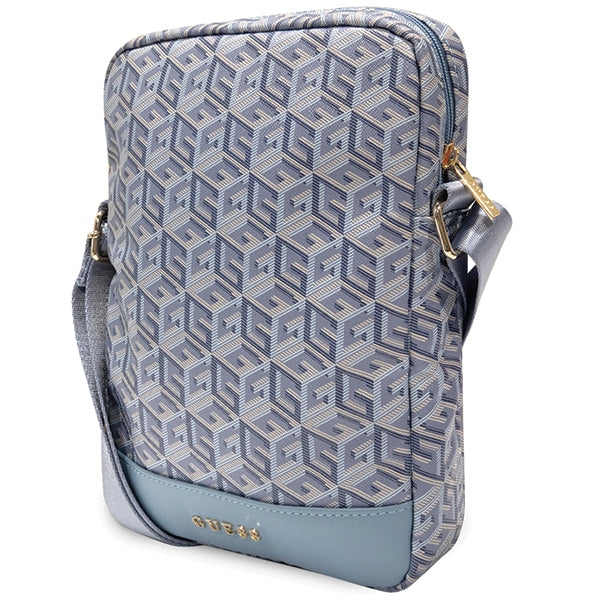 Guess GCube Stripe Tablet Bag 10" planšetei - mėlyna -- Uncategorized