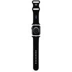 Hello Kitty silikoninis Kitty galvos dirželis skirtas Apple Watch 42/44/45/49mm – juodas