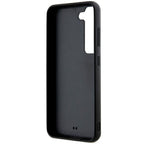Karl Lagerfeld 3D Rubber Glitter dėklas Galaxy S23 – juodas