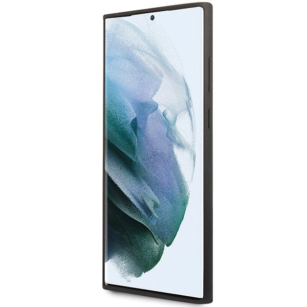 Karl Lagerfeld silikoninis dėklas Galaxy S24 Ultra – juodas