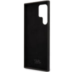 Karl Lagerfeld silikoninis dėklas Galaxy S24 Ultra – juodas