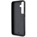 Karl Lagerfeld blizgus dėklas Samsung Galaxy S24+ – juodas