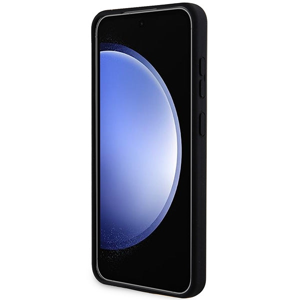 Karl Lagerfeld silikoninis dėklas Samsung Galaxy S24+ – juodas