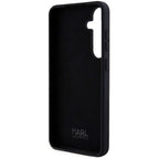 Karl Lagerfeld silikoninis dėklas Samsung Galaxy S24+ – juodas