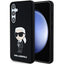 Karl Lagerfeld silikoninis dėklas Galaxy S24 – juodas