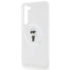 Karl Lagerfeld MagSafe dėklas Samsung Galaxy S23+ – skaidrus